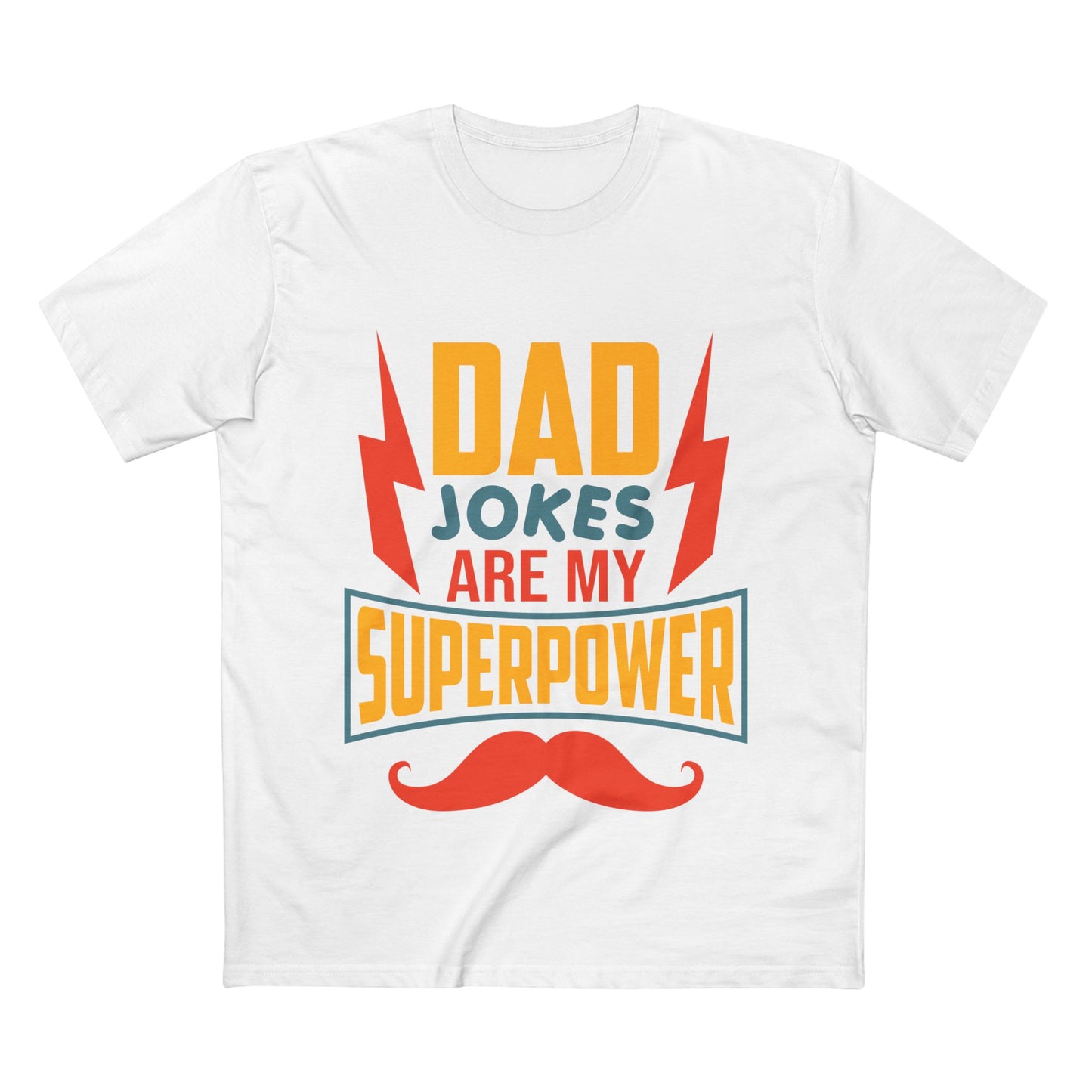 Superpower Dad T-Shirt - Man Up Clothing