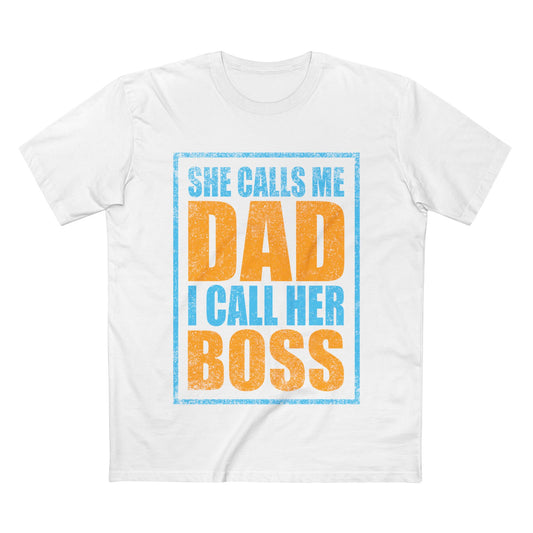 She’s The Boss T-Shirt - Man Up Clothing